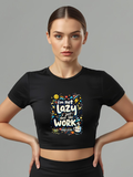 Lazy 1 - Crop Top