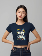 Lazy 1 - Crop Top