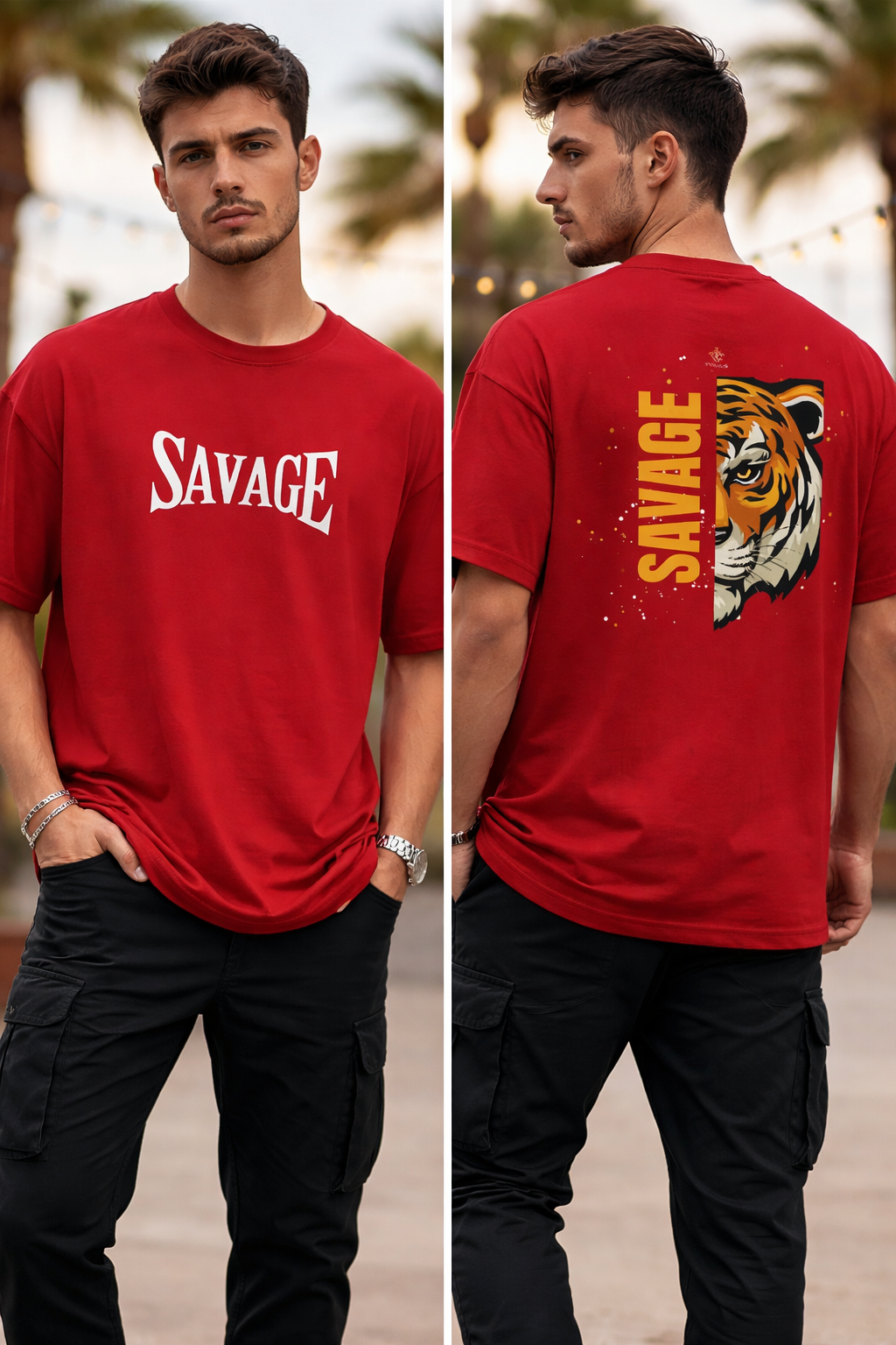 SAVAGE Terry Oversized T-Shirt