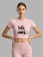 Lazy 2 - Crop Top