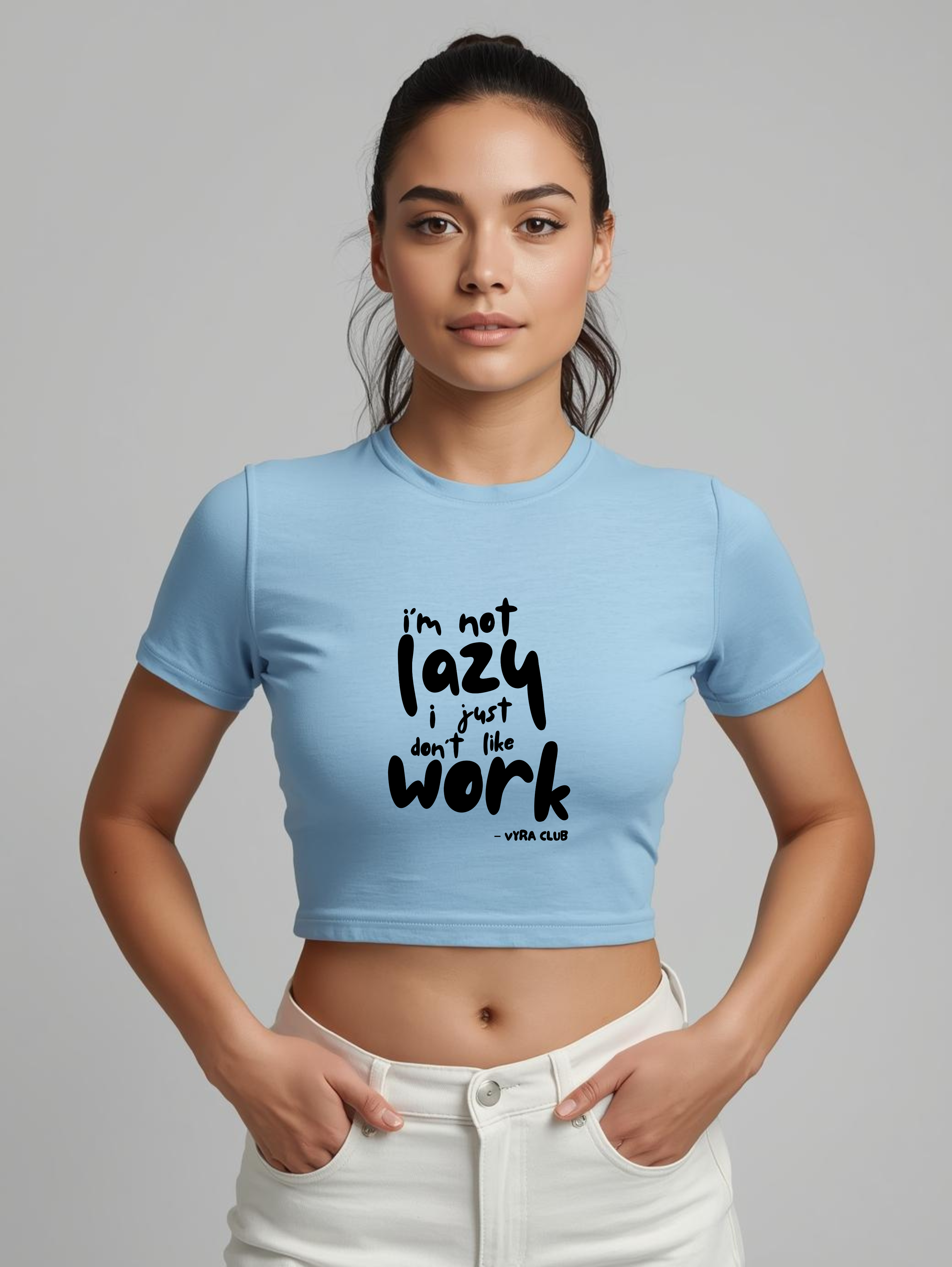 Lazy 2 - Crop Top