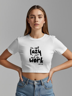 Lazy 2 - Crop Top